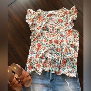 Loft Outlet Floral Blouse
